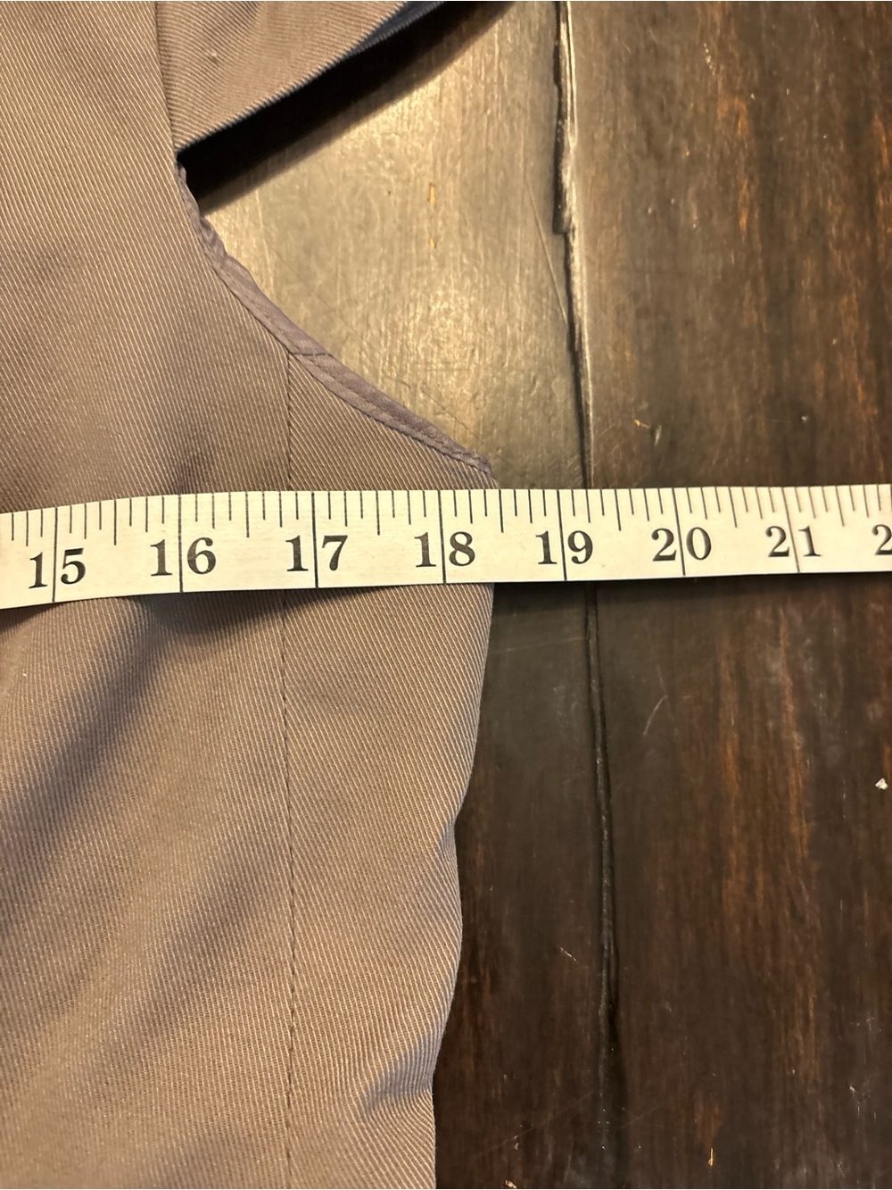 Club Monaco Taupe Blazer Vest women’s size 8 - Picture 8 of 9